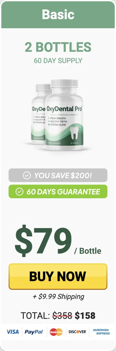 OxyDental Pro one bottle